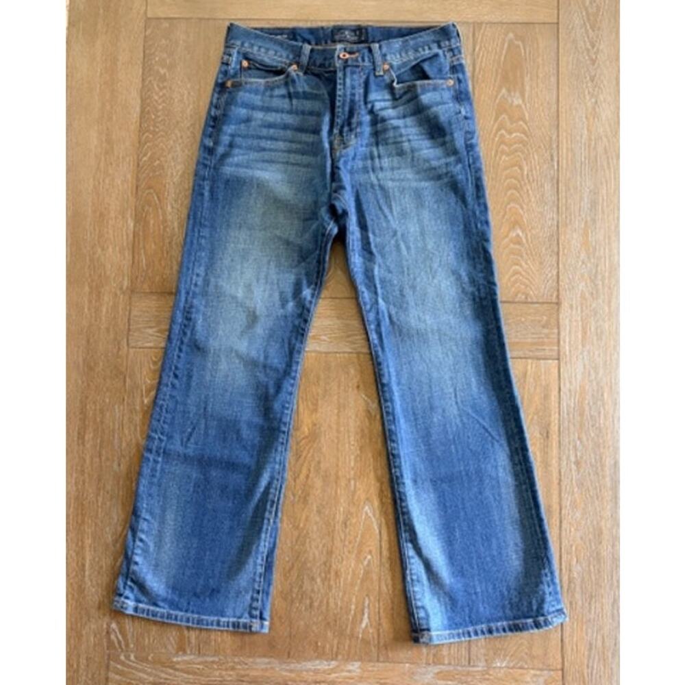 Lucky Brand Mens 455 Relaxed Bootcut Jeans Mid Rise Mens Size 31 x 32 Y2K